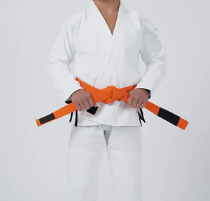 ชุดคาราเต้สำหรับผู้ชาย ผ้าฝ้าย 100% น้ำหนัก 320 กรัม พิมพ์ลายดิจิทัล แห้งเร็ว โลโก้ด้านหน้า ตัดเย็บไร้รอยต่อ ทรงปกติ - Product Image 3