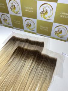 13*6 613 blonde cuticule aligné vietnamien HD Lace Front perruques extensions de cheveux humains bruts Bundle grande qualité - Product Image 6