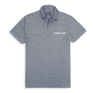 เสื้อโปโลเล่นกอล์ฟผ้าย้อมพื้นที่ของผู้ชาย,เสื้อสีพื้น - Product Image 1