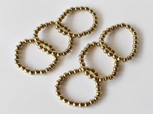 High Quality Attractive Golden Hematite 8mm Round Beaded <b>Bracelet</b> Premium <b>Healing</b> Gemstone <b>Bracelet</b> for Meditation Jewelry - Product Image 2