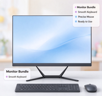 Nouvel ordinateur tout-en-un OEM d'usine, écran LCD IPS 21,5 pouces 1080P, SSD, processeur Core i5, 8 Go/16 Go/32 Go DDR4, WiFi5, pour entreprise, bureau, maison, étude