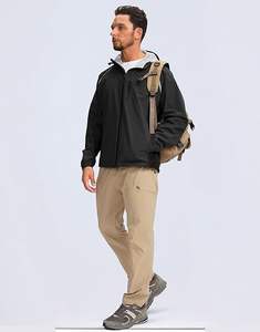 Wholesale Designer Men Long Stand Winter Outdoor Windbreaker Jacket Lightweight Windproof Waterproof Eco-Friendly Casual Wear - Product Image 1