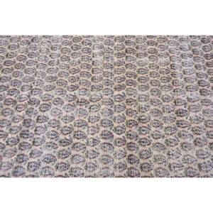 พรมขนสัตว์สีเบจสีแดงคลาสสิกขนาด4.9x8.1ฟุตวินเทจตุรกียางขนาด10มม. ปูพื้นขนาดใหญ่แบบสี่เหลี่ยมผืนผ้าเย็บติดโถงทางเดิน9x12 - Product Image 5