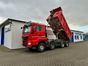 CAMIÓN VOLQUETE USADO MAN TGS 41.510 8X4, 2021, AUTOMÁTICO, RETARDER, EURO6, HIDRÁULICO, 500 CV, 368 KM, DIÉSEL, TRANSMISIÓN MANUAL - Product Image 4