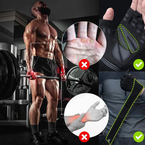 Gants d'entraînement personnalisés pour hommes Gants en cuir pour l'exercice, le fitness et le sport Gants de musculation dans toutes les tailles et couleurs - Product Image 5