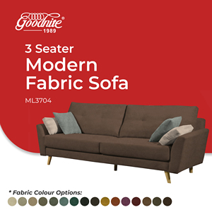 1-2-3 chỗ ngồi tối giản Khung gỗ rắn vải sofa mật độ cao bọt zig-zag ghế lò xo cho khách sạn gia đình để sử dụng phòng khách - Product Image 4