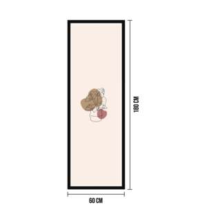 60 X 180cm Black Wood Decor <b>Poster</b> <b>Frame</b> Made of Pine MDF for Photo Display for Home Decoration - Product Image 1