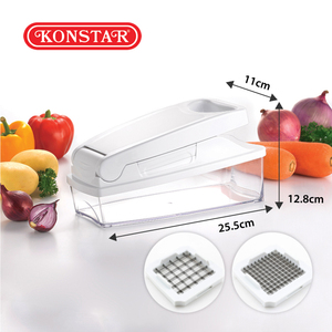 Household Veggie Dicing Tool, Multi Blade <b>Vegetable</b> <b>Cutter</b> Dicer for Cubes Strips Slices Kitchen Prep Gadget - Product Image 5