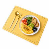 Napperon en Cuir Synthétique Premium 3mm Écologique, Imperméable, Anti-Huile et Résistant à la Chaleur pour Table de Salle à Manger, Cuisine, Maison, Hôtel