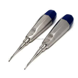 Ensemble d'ascenseurs de luxation dentaire incurvés Lot de 5 ascenseurs de racine chirurgicale pour la chirurgie implantaire Marque privée OEM CE disponible - Product Image 3