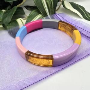 Bracelets et joncs en résine pour femmes, nouvelle collection, bijoux de style ange pour les fêtes et les mariages, haute qualité - Product Image 3