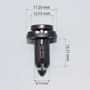 फास्टनरों नायलॉन स्नैवेट रिवेट प्लास्टिक नायलॉन रिवेट काले प्लास्टिक - Product Image 3