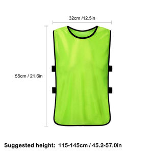 Chaleco de entrenamiento de malla de fútbol transpirable, camisetas de entrenamiento deportivo, Chaleco de entrenamiento de fútbol de alta calidad, Baberos - Product Image 6