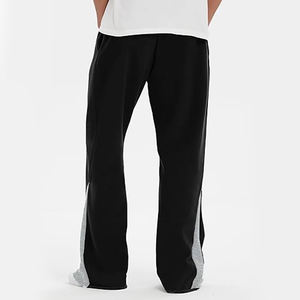 Pantalones de chándal acampanados apilados para hombre, ropa informal, pantalones acampanados, ropa de calle suelta, pantalones para correr - Product Image 4