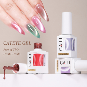 Crea tu propio set mini de esmaltes de uñas efecto ojo de gato, más de 1000 colores, Moonlight, magnético, plateado, con purpurina, efecto espejo, Smoothie, efecto ojo de gato, gel UV, OEM - Product Image 5