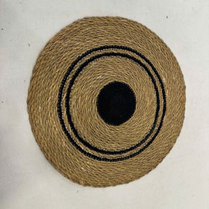 แผ่นรองจานทรงกลมทำจากหญ้าทะเลอย่างดี รุ่น DKS16 เป็นมิตรกับสิ่งแวดล้อม - Product Image 5