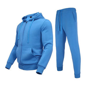 Chándal con capucha de 2 piezas para hombre, conjunto de ropa deportiva de otoño e invierno, sudadera con cremallera, pantalones para correr, Pantalones estampados con capucha para hombre, pantalones de chándal de primavera - Product Image 4