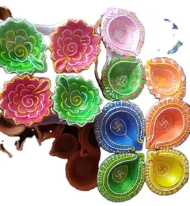 สี Diwali Diya