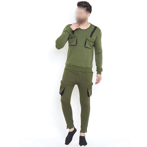 ชุดวอร์มลำลองสำหรับผู้ชายน้ำหนักเบาชุด2ชิ้นวัสดุสไตล์ใหม่ล่าสุดชุดวอร์มสำหรับผู้ชายจากอุตสาหกรรมที่น่าตื่นตาตื่นใจ - Product Image 3