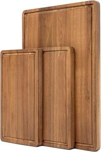 100% planche à découper en bois durable de qualité supérieure lavable au lave-vaisselle avec épaisseur personnalisable - Product Image 6