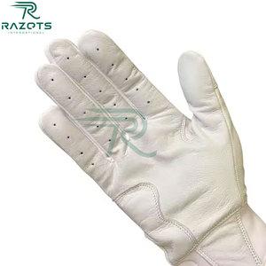 Gants de frappe de baseball Razorts International en cuir, logo personnalisé, durables, respirants, pour entraînement adulte - Product Image 3