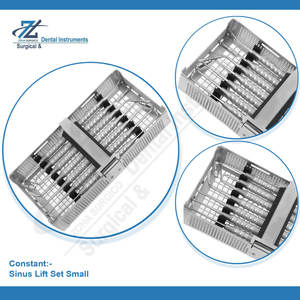 ชุดยกไซนัสขนาดเล็กแบบแมนนวล ทำจากสแตนเลสเกรดพรีเมียม สำหรับงานทันตกรรม - Product Image 4