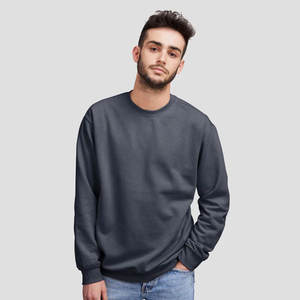 Sudadera Personalizada con Logotipo Bordado, Sudadera de Algodón Grueso, Unisex, Cuello Redondo, Talla Grande para Hombre - Product Image 3