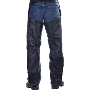 Chaps en cuir noir à bas prix Chaps d'équitation Taille 5XL 2023 Meilleur prix de vente Chaps complets pour chevaux - Product Image 6