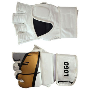 Gants de boxe en cuir pour hommes sur mesure, lacés, cousus, personnalisés, anti-rides, respirants, confortables, décontractés, pour adultes - Product Image 4
