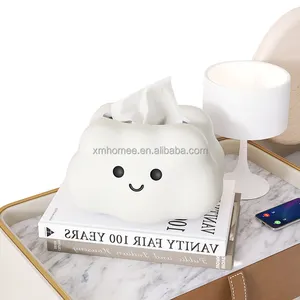 Симпатичная керамическая коробка для салфеток в форме облака милый ящик для салфеток для домашнего декора и органайзер для хранения салфеток