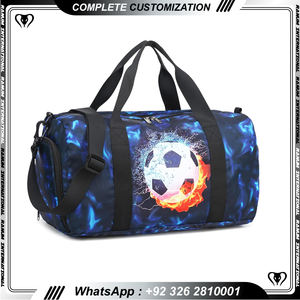 Logo personnalisé de haute qualité Sac de voyage en plein air de grande capacité Gym Sports Football Formation Sac polochon Sac de sport - Product Image 3