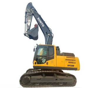 รถขุดขนาดเล็ก SY150 พร้อมเกียร์บ็อกซ์ แรงบิดสูง เครื่องยนต์ Perkins 25 แรงม้า รับน้ำหนักได้ 5000 กก. สำหรับใช้งานในฟาร์ม - Product Image 1