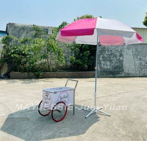 Carrito de Lujo para Bebidas Frías, Carrito de Dulces y Aperitivos, <span class=keywords><strong>Tipo</strong></span> Remolque para Fiestas, para Venta de Helados y Frutas - Product Image 6