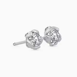 Haute sur demande plaqué or 18 carats en gros fantaisie petites boucles d'oreilles en or dames boucles d'oreilles pour les filles de fête du fournisseur indien - Product Image 4