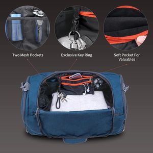 Sacs de sport pliables résistants à l'eau pour hommes et femmes Sac de sport pour le voyage, le yoga et la randonnée - Product Image 6