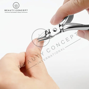 Produit durable Coupe-ongles en acier inoxydable Coupe-ongles à cuticules de qualité d'usine pour le soin des mains par concept de beauté écologique - Product Image 5