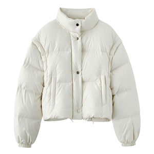 Venta al por mayor de moda logotipo personalizado chaquetas de las mujeres burbuja chaqueta puffer - Product Image 6