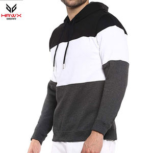 Nueva llegada de los hombres sudaderas con capucha casuales de color sólido XS tamaño de diseño personalizado sudaderas con capucha más vendidos a bajo precio al por mayor - Product Image 2