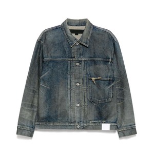 Veste en jean en toile de coton épaisse pour femme, personnalisée, de haute qualité, délavée à l'acide, coupe décontractée, design utilitaire, réversible, pour l'extérieur - Product Image 1