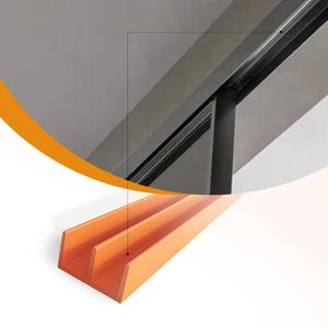 Perfil de Extrusión de Plástico de PVC de Grado Superior, Canal en E, Extra Resistente, con Tamaño de 23 mm para Aplicaciones de Muebles y Construcción - Product Image 2