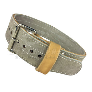 Cinturón de cuero para levantamiento de pesas, gimnasio, Fitness, levantamiento de pesas, soporte para la espalda, entrenamiento de potencia, cinturón de levantamiento de pesas - Product Image 1