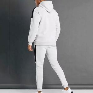 Logotipo personalizado Pullover Raglan Manga larga Entrenamiento Jogging Chándal Manta usable Sudadera con capucha Jogging Trajes - Product Image 2