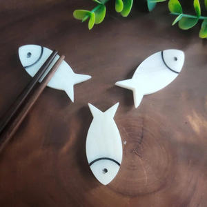 Mother Of Pearl <b>Chopstick</b> Rest Polished Shell Dining Utensil <b>Holder</b> For Restaurant Use From Vietnam - Product Image 2