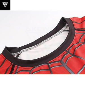 AKEWAL Altamente recomendado Mejor diseño MMA Rash Guard Camisas Cuello redondo Panel Diseño Rash Guard Camisas Disponibles en todos los tamaños, colores - Product Image 4