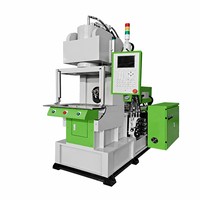 Machine de moulage par injection verticale standard de type C avec petite planche coulissante pour la production de petites séries, compatible PVC/ABS/PP