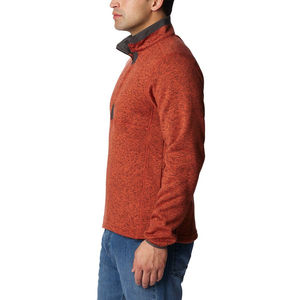 Sweat à capuche mi-zippé de haute qualité pour homme, polyester et coton, impression numérique, prix bas, vêtements décontractés pour homme, respirant, design uni personnalisé - Product Image 4