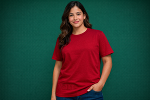 Camiseta de Mujer, Corte Ajustado, Estilo Casual, México 2026, con Bordado de Puntos, 100% Algodón - Product Image 2