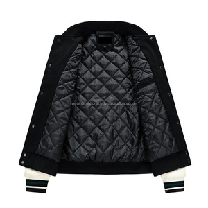 แจ็กเก็ตผ้ากำมะหยี่สำหรับผู้ชายเสื้อแจ็กเก็ตผ้ากำมะหยี่แบบลำลองด้านหลังมีขนาดพิเศษออกแบบได้ตามต้องการ - Product Image 5