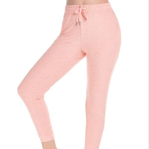 Wholesale Premium Quality Breathable Winter <b>Women's</b> <b>Fleece</b> High Waist Custom Logo Polyester/Cotton <b>Trousers</b> - Product Image 1