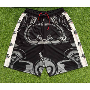Pantalones cortos transpirables para correr para hombre, ropa deportiva de verano de secado rápido, diseño personalizado, ropa para gimnasio y correr, logotipo bordado disponible - Product Image 5